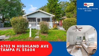 6702 N Highland Ave Tampa FL 33604