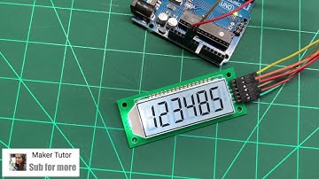 Cool Segment LCD Module 6 Bit 8 Segment - ICStation