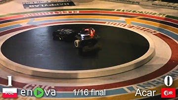 Enova Minisumo at RobotChallenge 2013 in Vienna