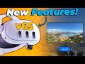 New quest v65 features vision pro 2 sales vr games  tons more