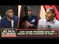 Tj houshmandzadeh predicts caleb williams will lead the bears to the playoffs  all facts no breaks