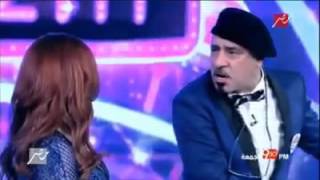 محمد سعد لهيفاء وهبي«انت زى العسل   ممكن أقعد على حجرك»