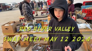 Red River Valley Swap Meet in Winnipeg Manitoba Canada . May 12 2024 put on by MB classic auto club
