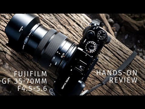 FUJIFILM GF 35-70mm f4.5-f5.6 WR lens review. My first impressions