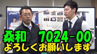 桑和7024-00　防寒ストレッチジャケット。裏起毛のニットで暖かい。アウターならぬミドラーです。