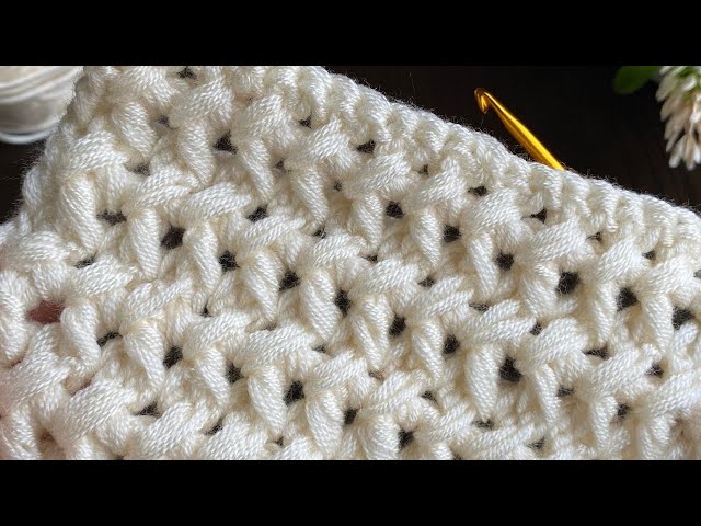 Simple Crochet Pattern for Beginners! ✅ LEGENDARY Crochet Stitch for Scarf, Sweater & Blanket