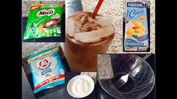 MAKING DALGONA MILO WITHOUT MIXER AND WHISK/ USING THE TRADITIONAL FORK!