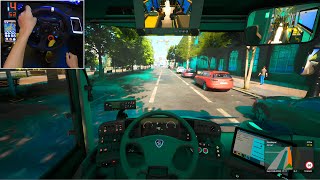 First Try Driving a Real Bus | The Bus | Logitech G29 Gameplay