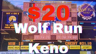 Playing $20 on Wolf Run Keno at Green Valley Ranch Casino - Henderson, NV by LetYrLiteShine 220 views 11 days ago 8 minutes, 44 seconds