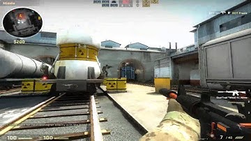 CS GO GAMEPLAY (CASUAL BOMB) TRAIN-CT