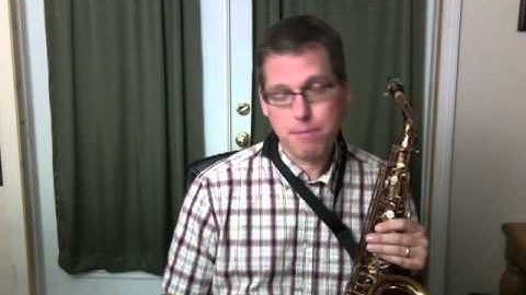Sax Intonation Practice Lesson Clip