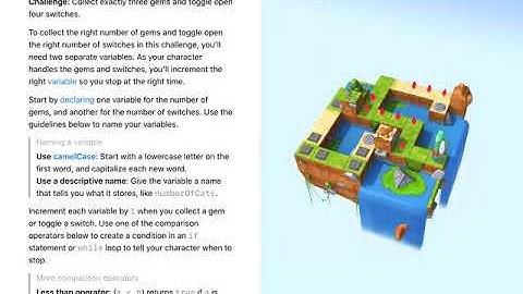 Three Gems, Four Switches - Swift Playgrounds Learn to Code 2 with Explanation