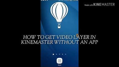 HOW TO Get video layer in kinemaster very simple an chroma key