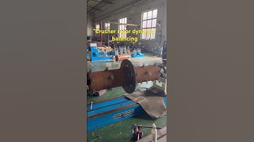 Dynamic Balancing Machine #balance #balance meter #crusher #impeller