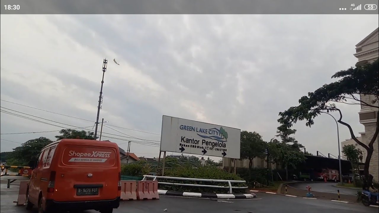 Rute Jalan Dari Green Lake sampai Terminal Rawa Buaya via Karang Tengah