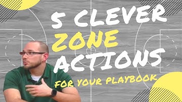 The 5 BEST Zone Actions for YOUR BASKETBALL PLAYBOOK