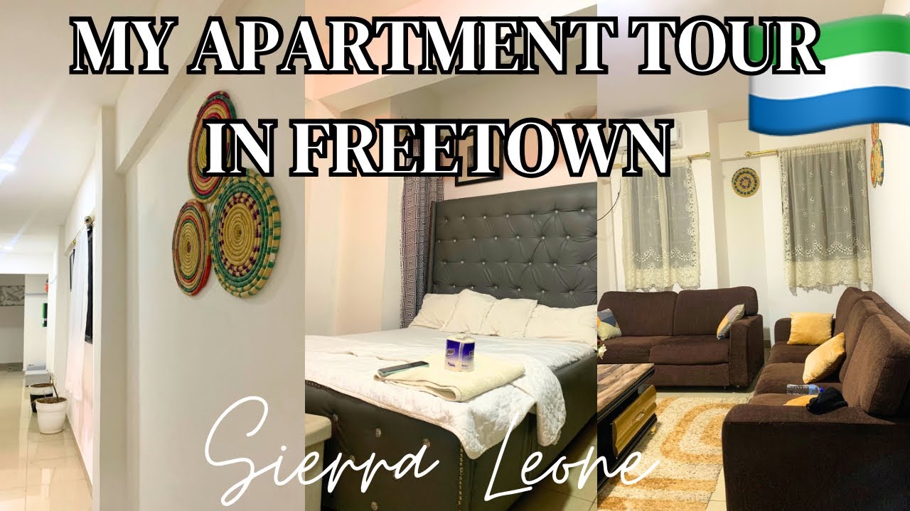 View of My 2-Bedroom APARTMENT In FREETOWN, Sierra Leone // How Much? - YouTube