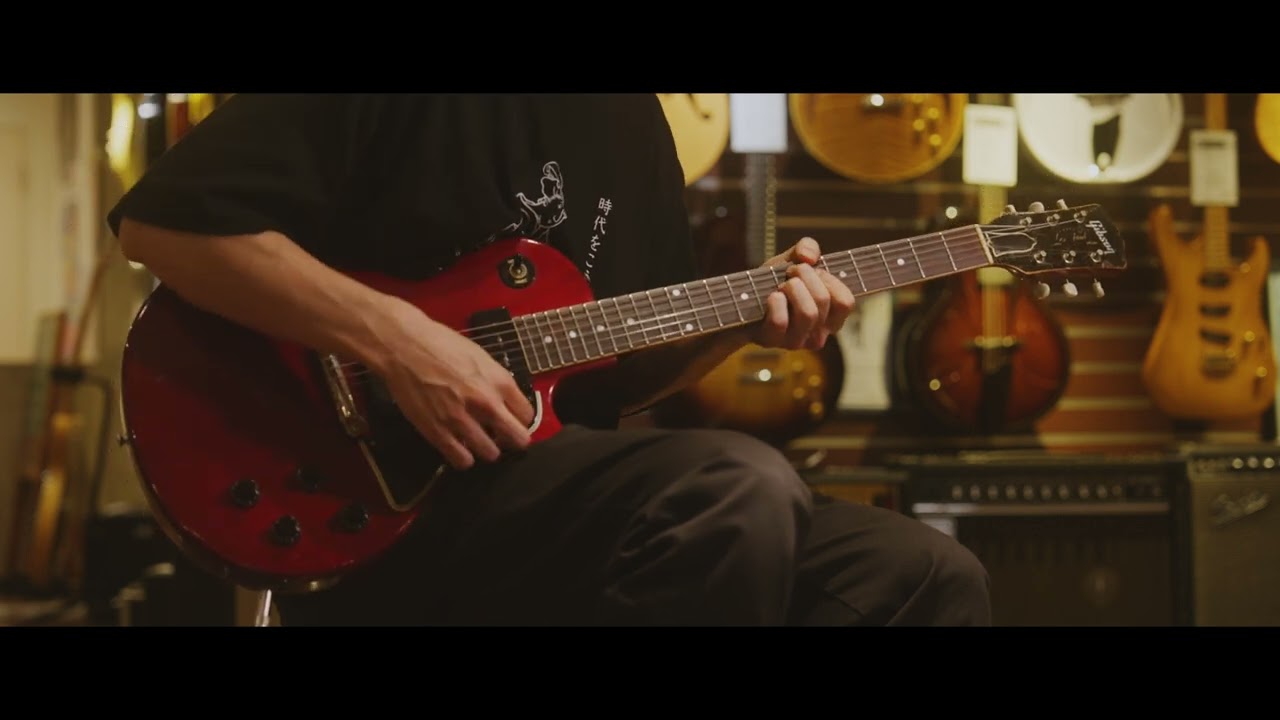 GIBSON 1956 Les Paul Special Refinish Cherry Red - YouTube