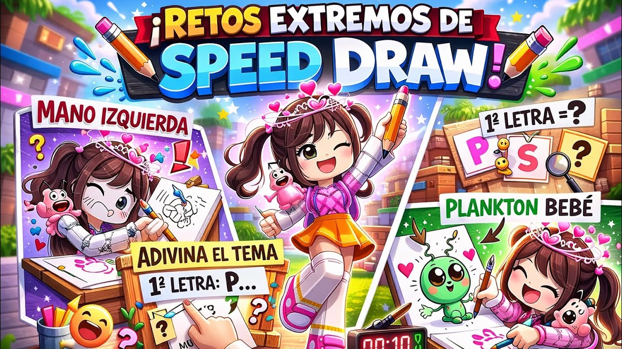 Retos 🎨 Locos 🎨 De 🎨 SpeedDraw 🎨 En 🎨 Roblox