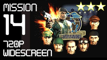 Commandos: Behind Enemy Lines - Mission 14  - D-Day Kick off - No commentary Walkthrough