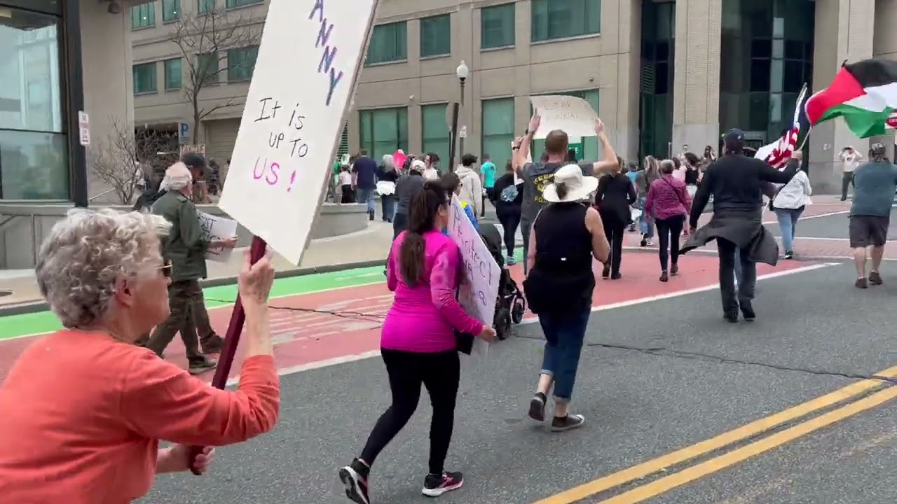 50501 April 19 Providence Protest 02 The March