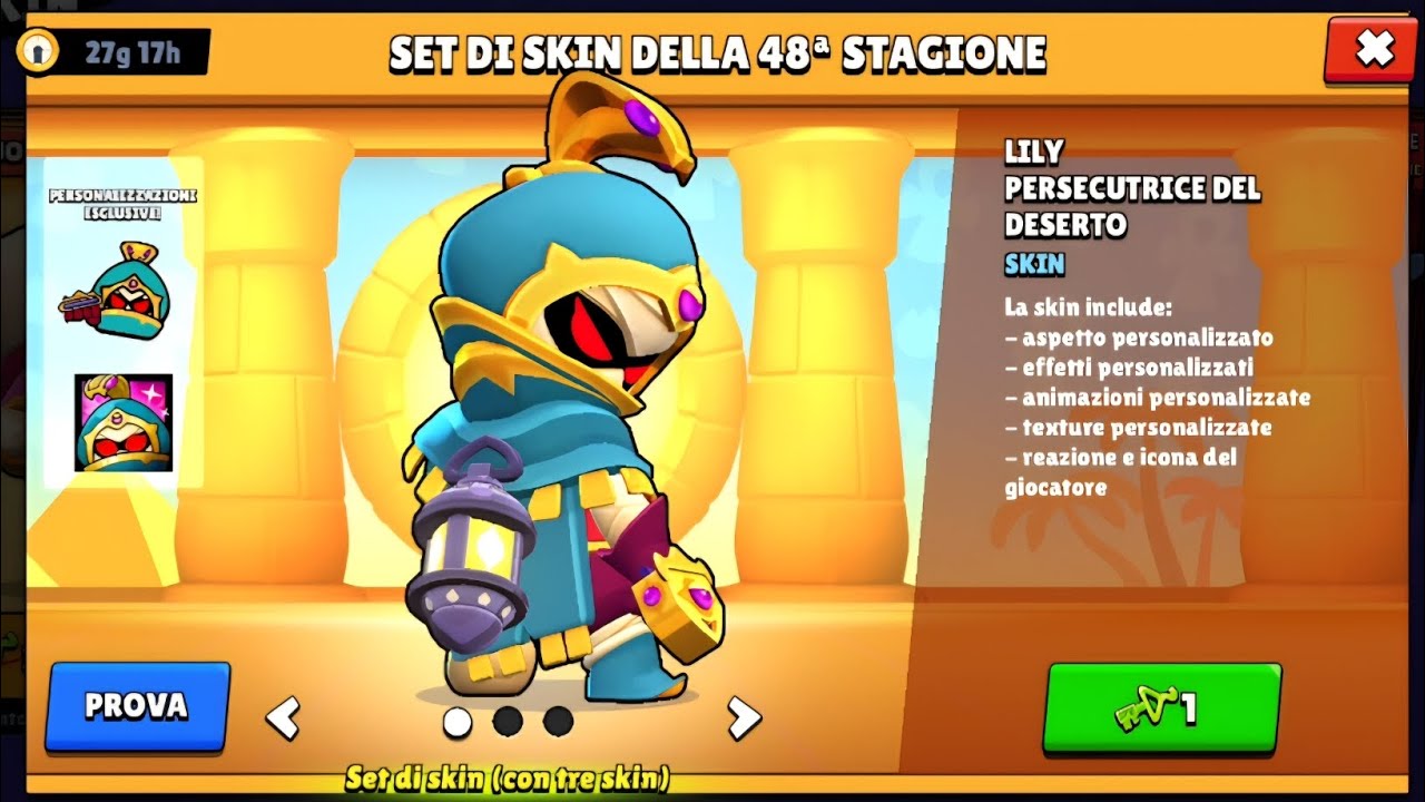 Sblocco e Gioco le nuove skin di LILY [Stagione 48 