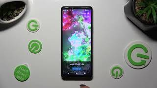 How to Set Live & Interactive Wallpapers on a SONY Xperia 10 V - Magic Fluids App screenshot 3