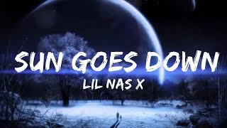 Lil Nas X - SUN GOES DOWN  (Lyrics)