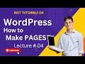 How to Create Pages and Subpages (Child Pages) in WordPress | Step-by-Step Guide