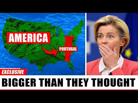 Europeans Are Speechless After Realizing One US State Is Bigger Than Their Country
