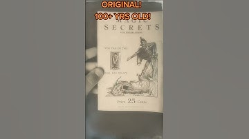 Original  Magic Trick Catalog #magician #houdini