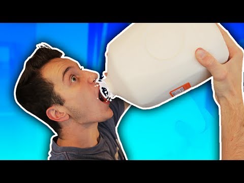 i can drink this milk in 1 second.. (1 Second Water Bottle Challenge) **Prank** [BackFired]