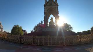 London Walk HYDE PARK The Albert Memorial 4k