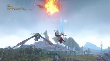 Ark official PvP Server 1088/778 defence + random pvp clips #DustBunnies