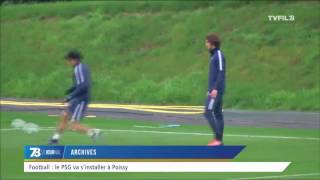Football : le PSG va s’installer à Poissy