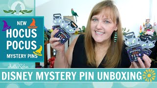 NEW Hocus Pocus Mystery Pins | Disney Mystery Pin Unboxing