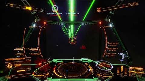 Devastating multi missile attack from a Thargoid Interceptor (Elite Dangerous)