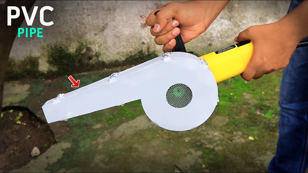 DIY Air Blower Make Your Own Air Blowing Machines From PVC Pipes
