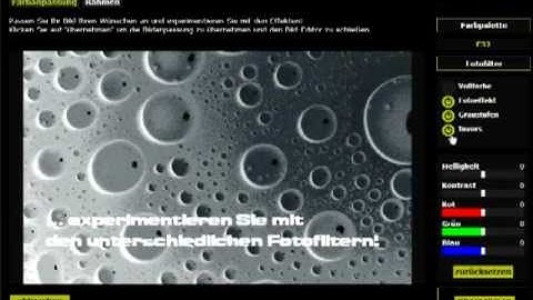 matmaker-Tutorial: Bild-Editor (Farbanpassung)