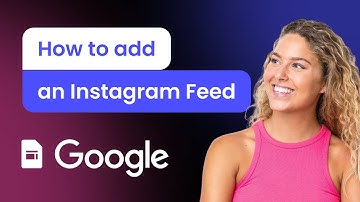 How to add an Instagram Feed to Google Sites