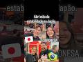 Abri mão da estabilidade no Japão pra mergulhar na vida real no Brasil… #japonesa #japonês