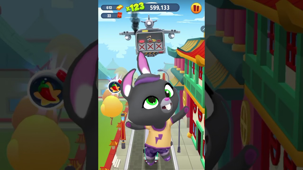 KTO GRA W TALKING TOM GOLD RUN DAJ SUBA 😊😊😊😊