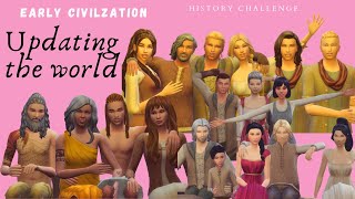Updating world Early Civilization to Middle Ages