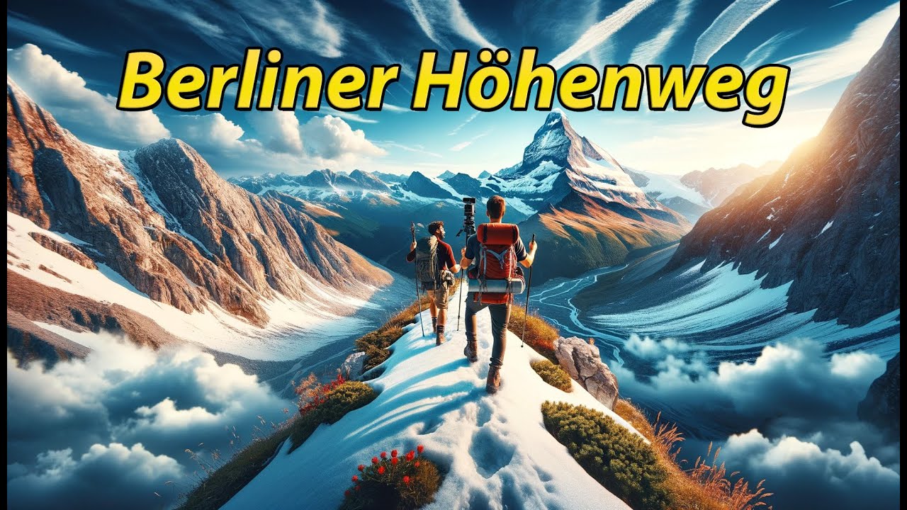 Berliner Höhenweg: 6 Tage in den Zillertaler Alpen | Schnee auf 3000m | Doku Drohne