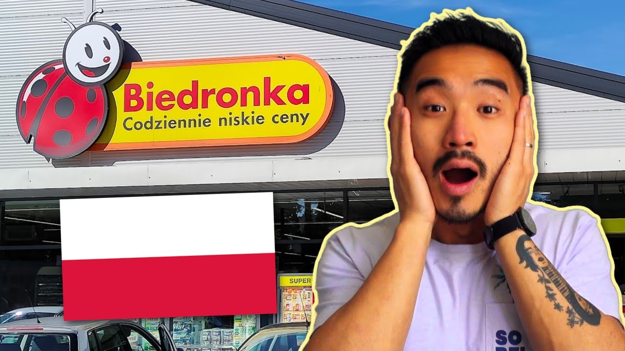 American Goes Shopping In Polish Supermarket 🇵🇱