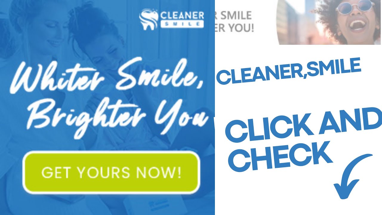 Cleaner Smile Teeth Whitening  Review  -⚠️ALERT⚠️| works?