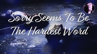 Sorry Seems To Be The Hardest Word | Diana Krall Karaoke (Key of Dm)