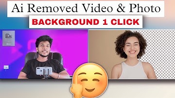 Ai Auto Removed Your Video And Photos Background Just 1 Click