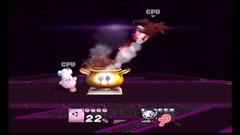 Project M 3.6 Kirby VS Dark Meta Knight