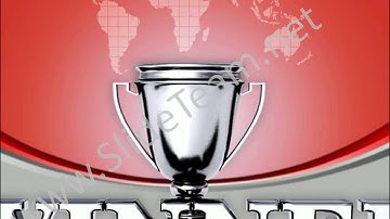 Winner Champion Success PowerPoint Templates ppt Themes 0912 Slides Backgrounds